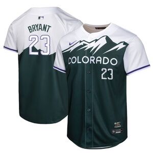 Kris Bryant Colorado Rockies official youth jersey- new without tags